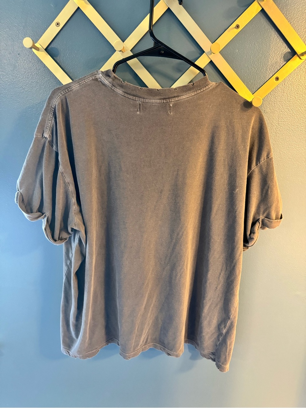 Free People Distressed Rose Graphic Tee - Picture 3 of 3
